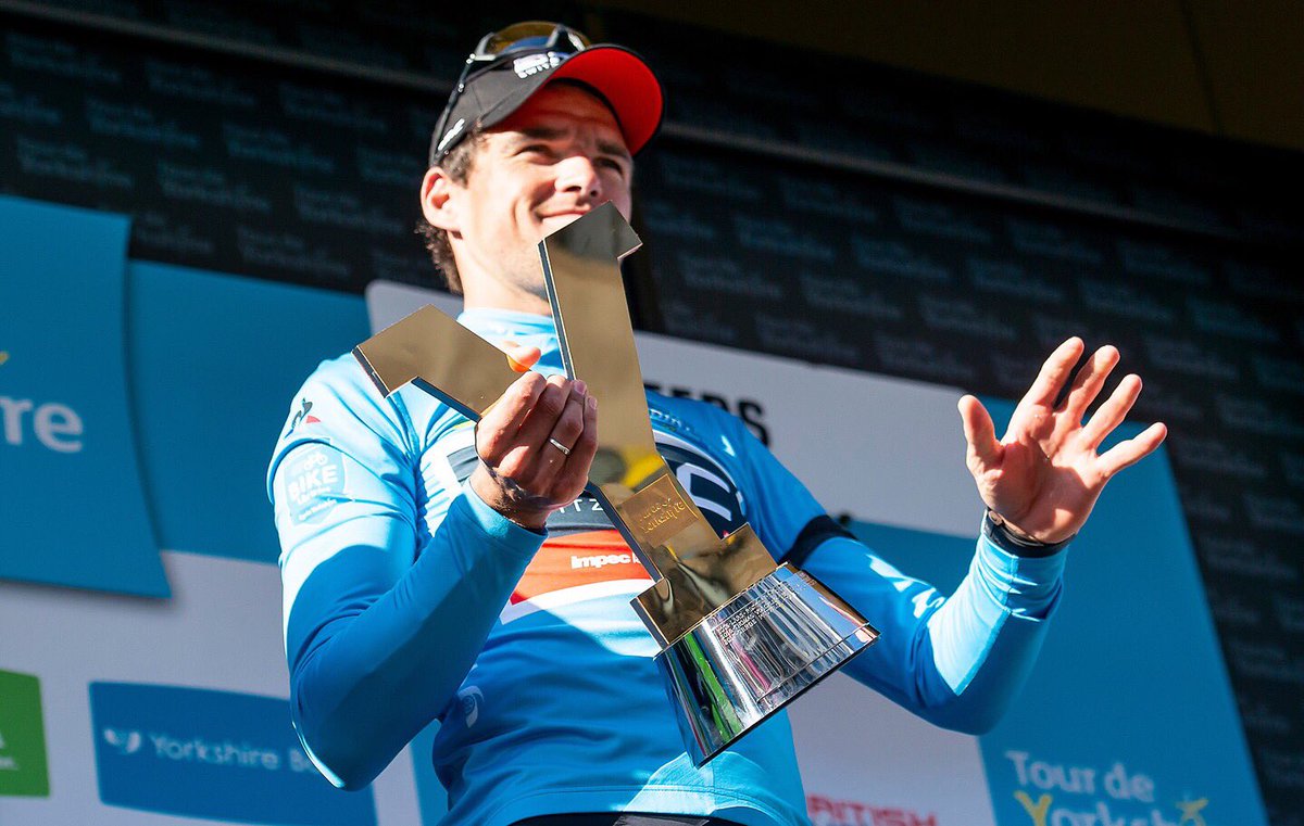 letouryorkshire's tweet photo. OFFICIAL CLASSIFICATIONS:

Overall GC: @GregVanAvermaet 
Points: @GregVanAvermaet 
Mountains: @StephanRossetto 
Team: @BMCProTeam 

#TDY https://t.co/IPhtgqDaIt