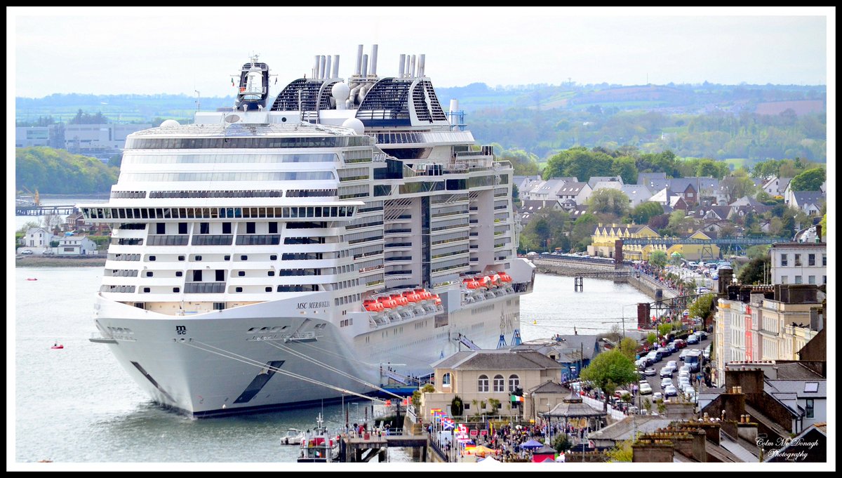 Wow Wow Wow !!! Wish it could be Meraviglia Day every day. Well done Cobh, everybody pulling together.  <a href="/CobhTourism/">Cobh Tourism</a> <a href="/CobhEdition/">Cobh Edition</a> <a href="/artinmanyforms/">Art In Many Forms </a> <a href="/CobhHarCham/">Cobh&Harbour Chamber</a> <a href="/CruiseRoomEire/">The Cruise Room (Ireland)</a> <a href="/MSC_Cruises_UK/">MSC Cruises UK</a> <a href="/KENNYTCORK/">KEN TOBIN #Corcaighabu</a> <a href="/CobhTidy/">Cobh Tidy Towns🌻</a> <a href="/ancienteastIRL/">Ireland's Ancient East</a> <a href="/eucoolroute/">Cool Route</a> @deshocks