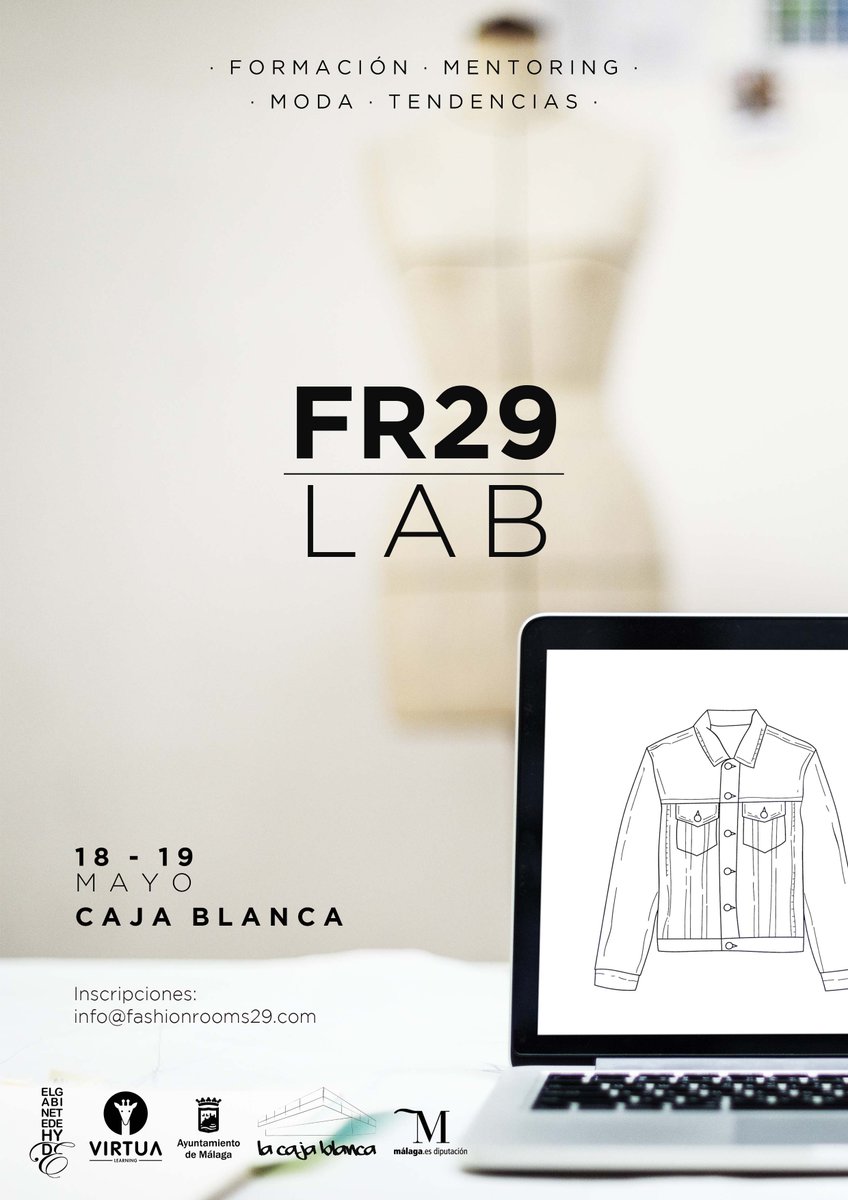FashionRooms29's tweet photo. ¿Quieres emprender en moda? Inscríbete GRATIS a FR29 LAB #fashionrooms29 #emprendermoda - https://t.co/PWUK4zf4Ch https://t.co/8RWXPv9d2c