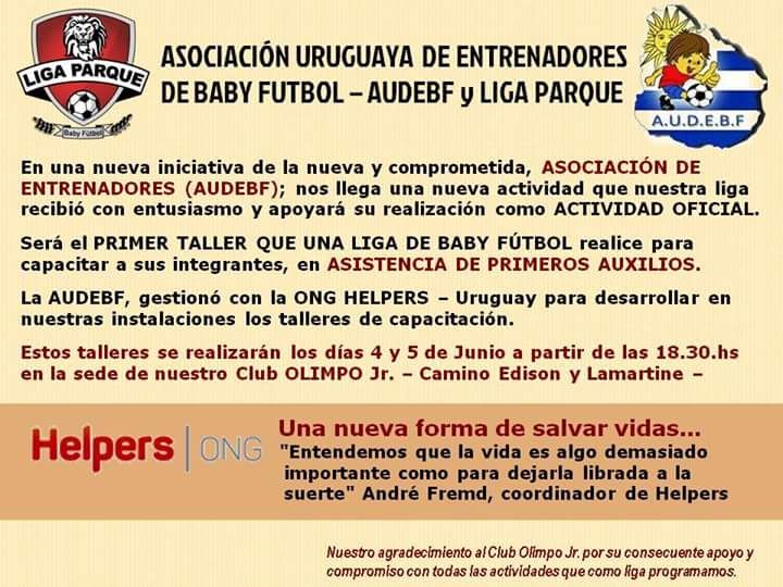 Asociación uruguaya de entrenadores de baby futbol - Audebf