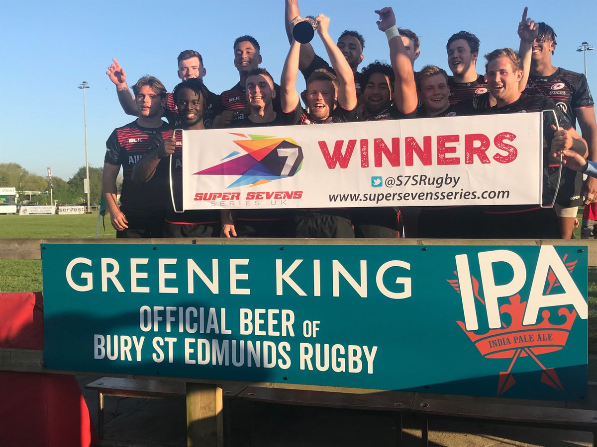 Congratulations to <a href="/Saracens/">Saracens Rugby Club</a> the winners of the 10th annual <a href="/GKIPA7s/">GKIPA7s 5th May 2019</a> 2018 <a href="/BSERugby/">Bury St Edmunds Rugby</a> sponsored by <a href="/GreeneKingIPA/">Greene King Brewery</a>
