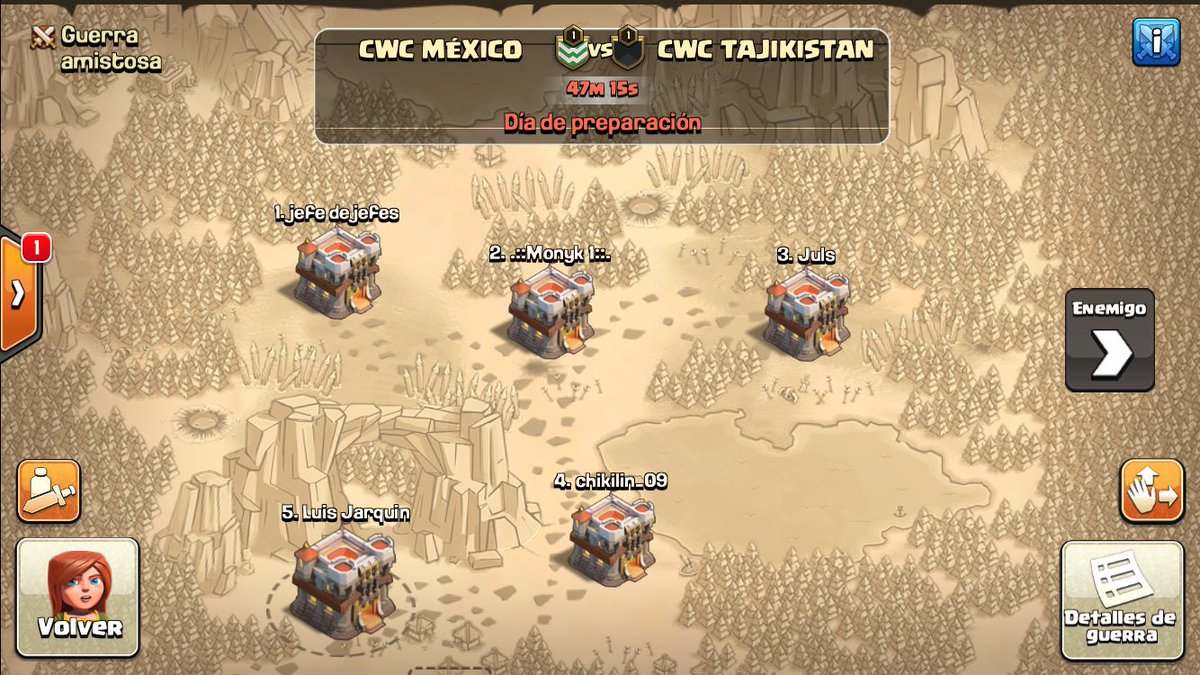 Tenemos guerra este domingo, México en contra de Tajikistan. Iniciamos en menos de 50 min, será transmitida por el canal de @clanWorldUnited #VamosMéxico 👊🏻🇲🇽 #RT #México