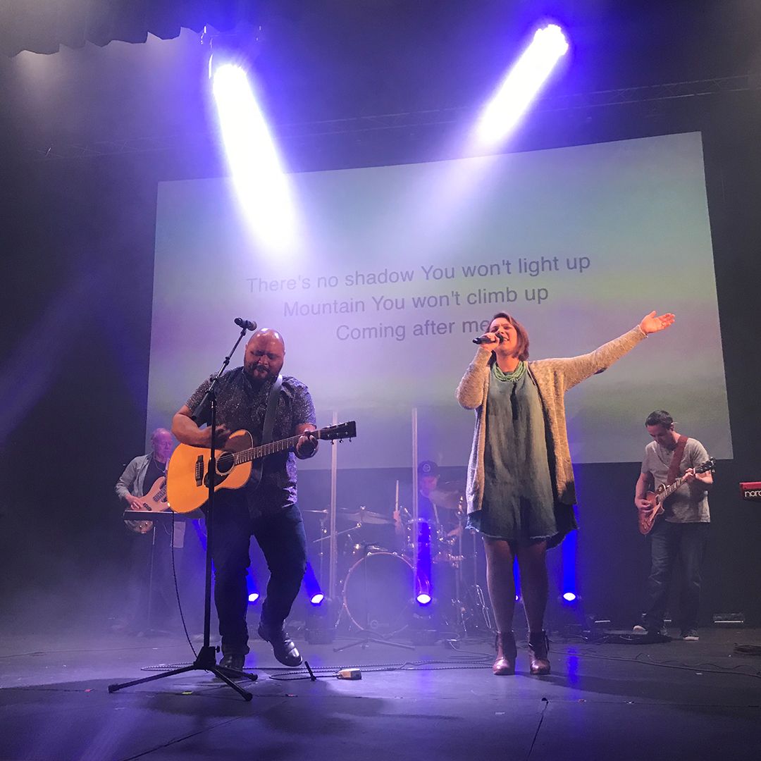 iamThriveChurch's tweet photo. Thank you, Marcel &amp; Cindy (Janelle), for leading us in an awesome worship experience this morning! #marcelandjanelle #iamthriveworship #iamthrivechurch https://t.co/B5paRHiuRs