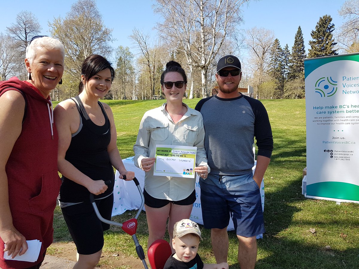 Ag4ENG's tweet photo. #WhatMattersToYou Sam, Brenda, Sophie, Matt, &amp; Easton?  That my Doctor Listens! #walkwithyourdoc @PatientVoicesBC https://t.co/Rsk8UAmblp