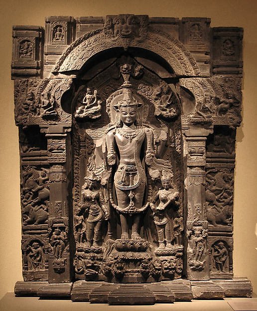 Pala era Maha Vishnu, now held at the same met museum at nyc.