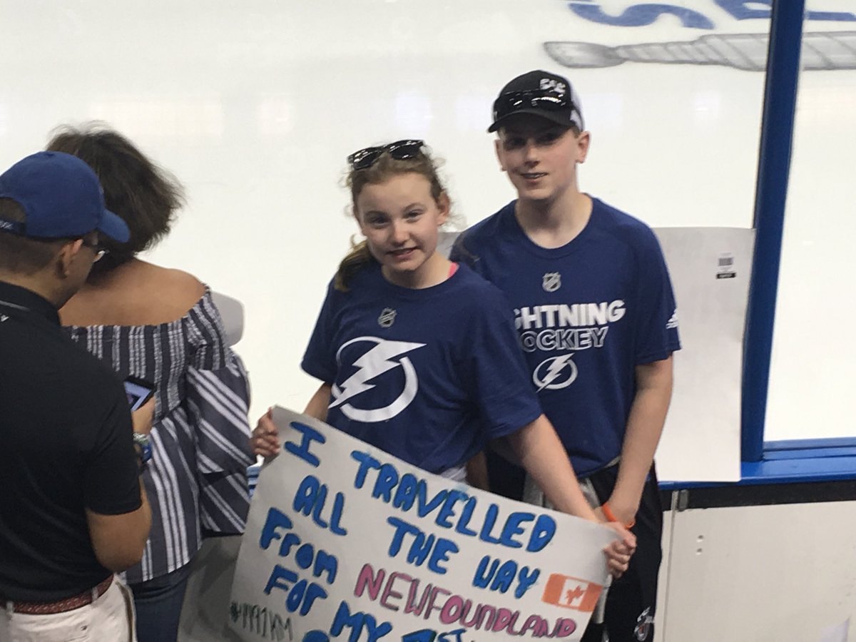 charlesdyke11's tweet image. #myfirstgame @TBLightning