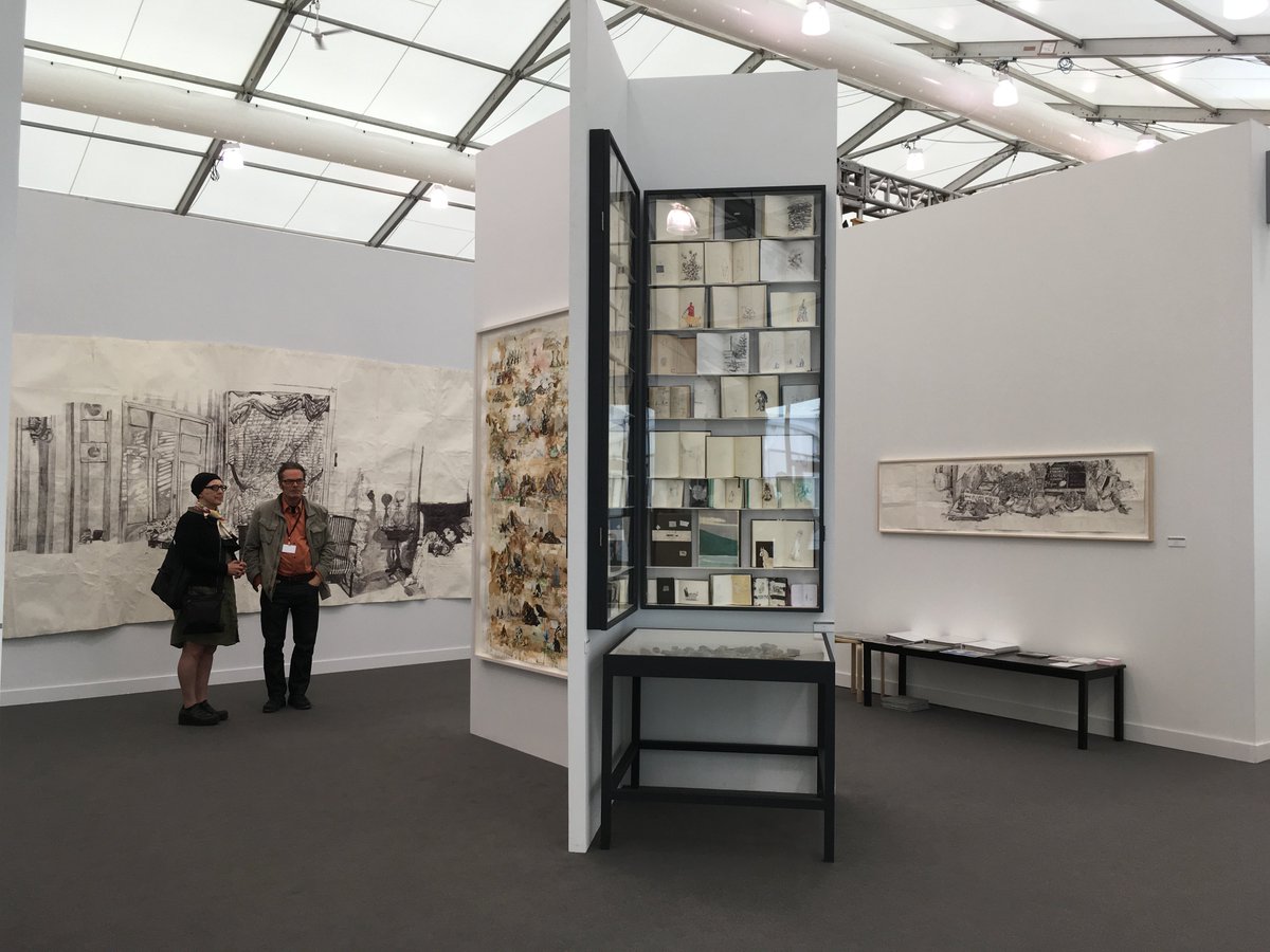 PierogiGallery's tweet photo. Last day of Frieze Art Fair, last chance to see our presentation of works by Dawn Clements and David Scher!
#DawnClements #DavidScher #PierogiGallery #Frieze2018 #FriezeNewYork https://t.co/FOcOKniW5M