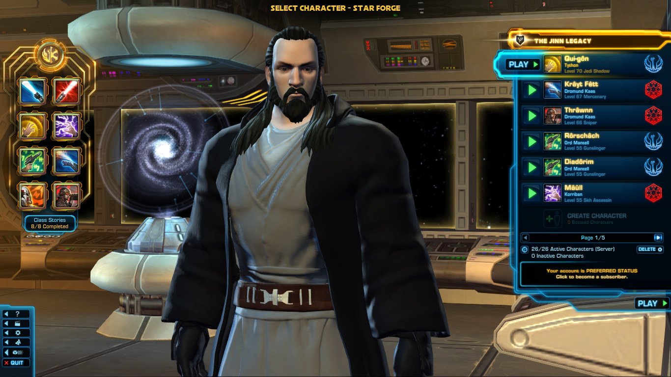 You must never leave it to another to act in your place. ― Qui Gon Jinn :  r/swtor