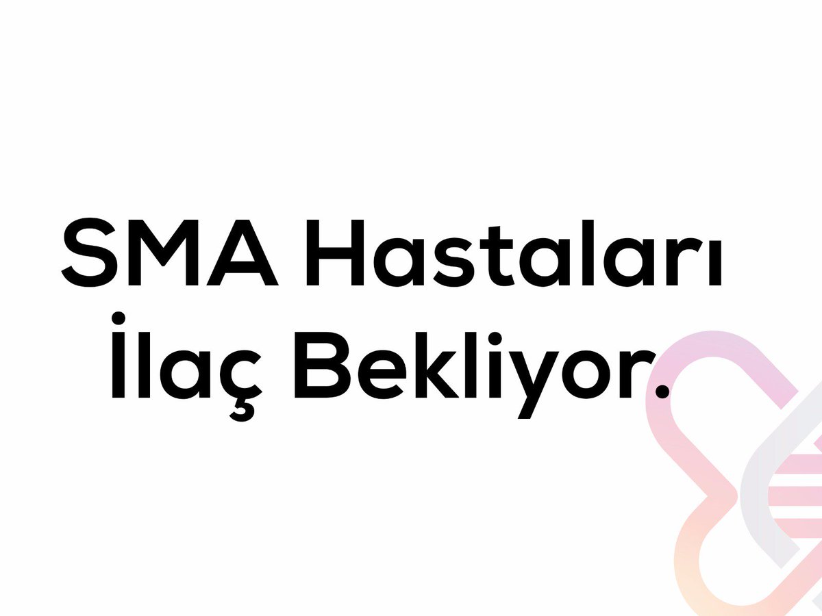 SMA hastaları ilaç bekliyor...

#acilSMAilacı