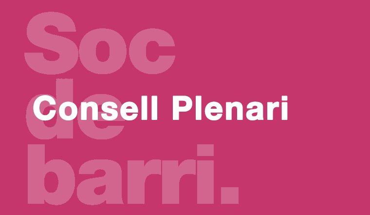 Bcn_SSTG's tweet photo. Dimecres, 9 de maig, a les 19 h, es convoca el Consell Plenari del districte, a la sala de plens de la seu del districte. Vine a dir-hi la teva! https://t.co/x0GCWZxd5h https://t.co/ntyEliLaLY