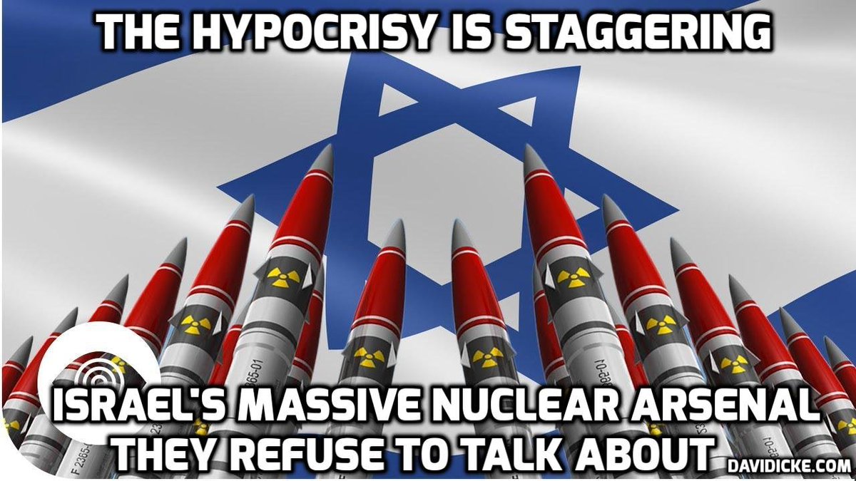 davidicke's tweet photo. The Israeli Nuclear Elephant in the Room https://t.co/W5YGtyqmXN #Israel https://t.co/KJUyAHBzxg