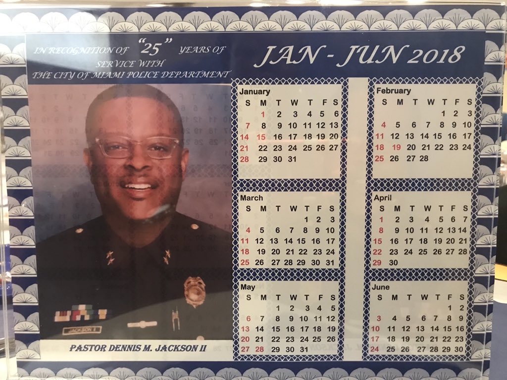 Thanks Church &amp; <a href="/RepWilson/">Rep. Frederica Wilson</a> for honoring me for 25 years of Law Enforcement Service <a href="/MiamiPD/">Miami PD</a> !!!