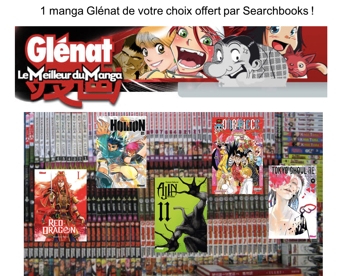 Searchbooksmang's tweet photo. Oyé!!!!! #FlashTweet #Concours 3 ! 1 #manga @Glenat_Manga de votre choix offert par https://t.co/9WXeGmToAv  Pour participer RT+Follow la page @Searchbooksmang ! du 6 au 13 Mai. Tirage au sort le 14 Mai ! C'est parti ! https://t.co/v3nf7En0r3