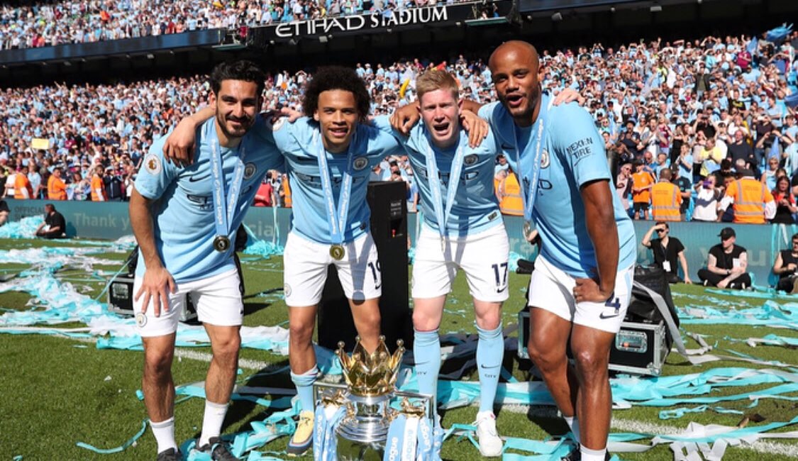 KevinDeBruyne's tweet photo. This team! 🙌🏼 @ManCity https://t.co/8HWgR2YHQz