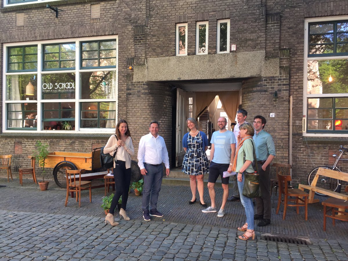 Dagje formeren in The Old School met D66, Groen Links en de PVDA. Productieve dag, veel besproken.