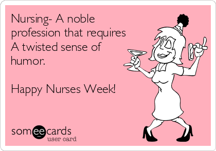 pj_marshall's tweet photo. Thank a nurse this week! https://t.co/SETtwqClxW