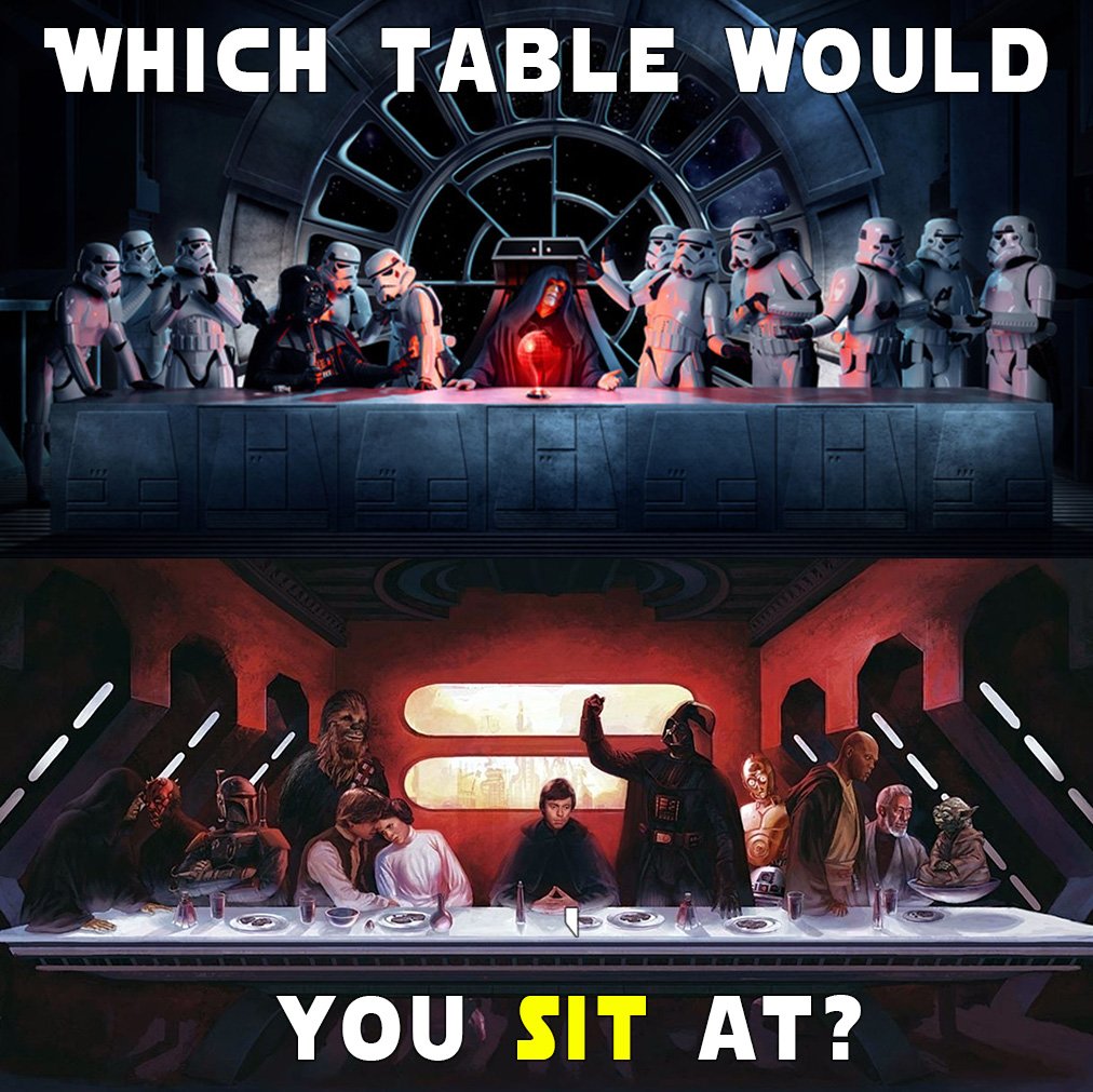 MyStorewars's tweet photo. Dark side or Light side? https://t.co/BA60L1iSDz