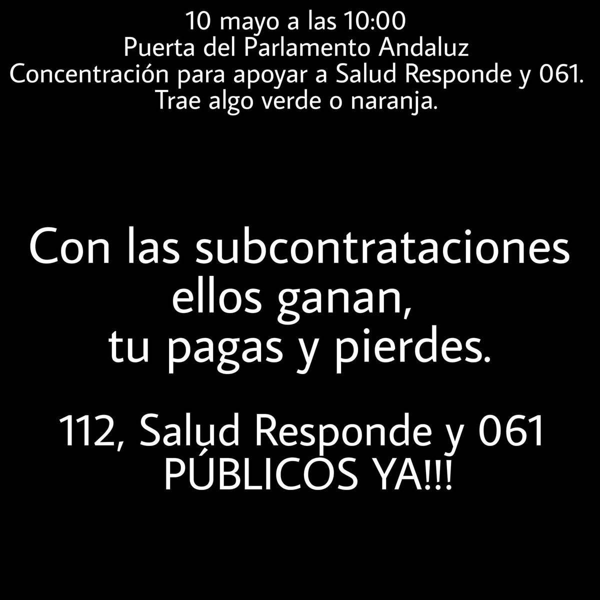 #112SaludResp061PublicosYa