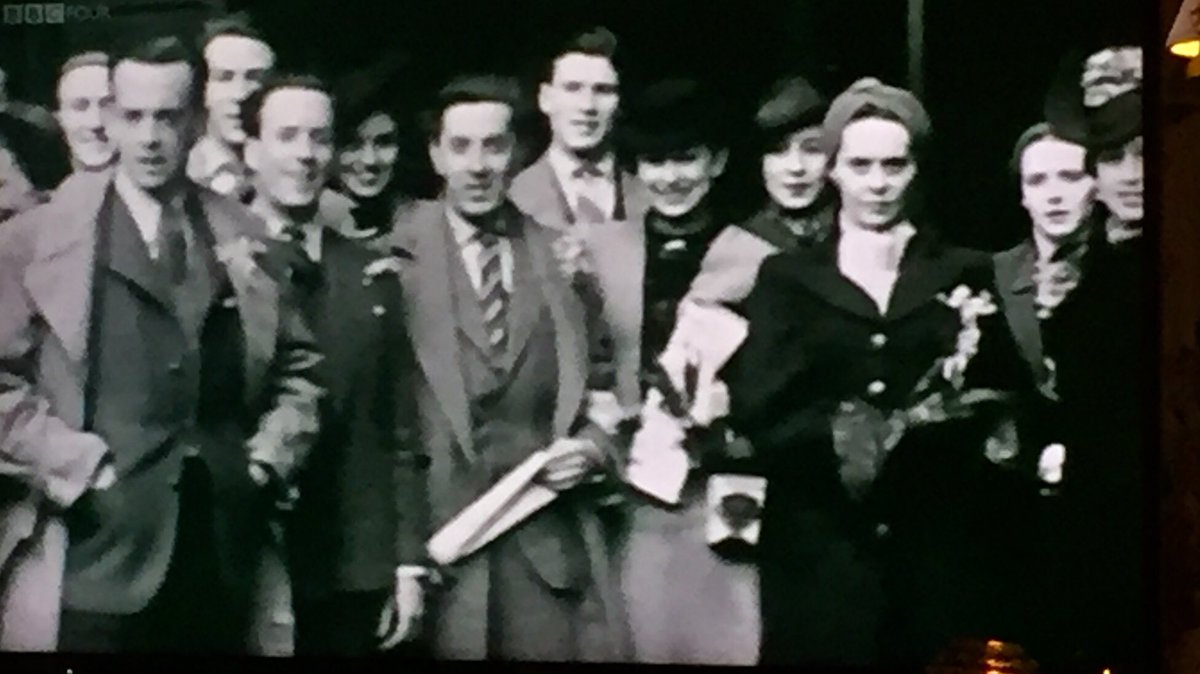 MaggyPigott's tweet photo. Dance stops for nothing & no one. Including #WWII & the #blitz. War saw creation of @Sadlers_Wells #ballet company by #Madam, with #Ashton, #RobertHelpmann, @Gillian_Lynne #BerylGrey...touring all over country. Classics + innovative #choreography
@BBCFOUR #dance season ❤️ https://t.co/dFL8yg1WkI