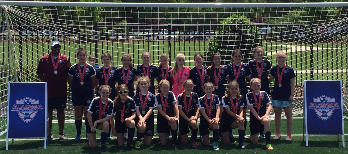 HuntsvilleFC's tweet photo. Huntsville FC 05 Girls Blue Finish the Season as the @Alabama_Soccer U13 D1 State Cup Runner-Up! Congratulations on a Great Season! National League this Fall! #GoHFC https://t.co/PCKPIjXKLJ