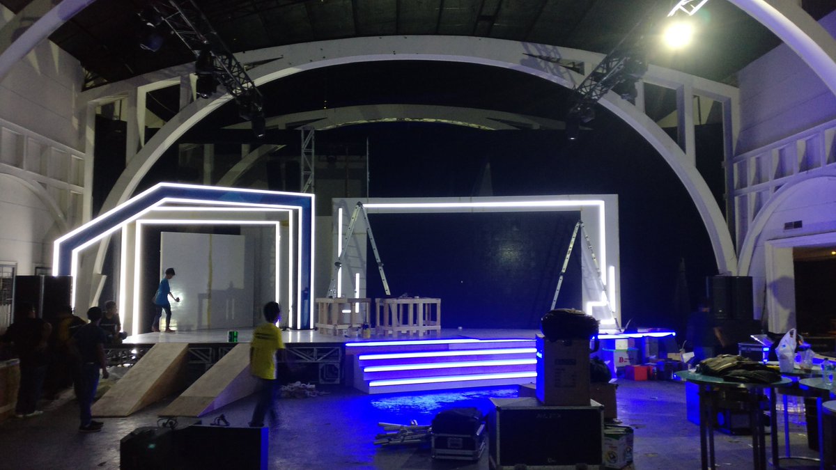 #intip2 #preparation all new #Datsun Go — With <a href="/ngi_INFINITE/">INFINITE live</a> at Empirica