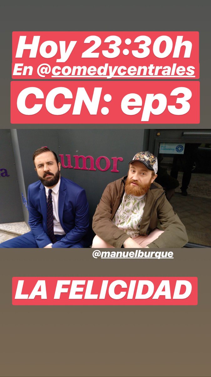 revistamongolia's tweet photo. Hoy #ccNewsEs en @ComedyCentralES sobre la felicidad con @SrCastelo. El mongol @edugalan hablará sobre la etiqueta de"depresión" (que usa hasta PAQUIRRÍN) y la sobremedicación. TODO BIEN. @martaflich y @manuelburque pondrán el sentido común. https://t.co/HQSbQRTQ9T