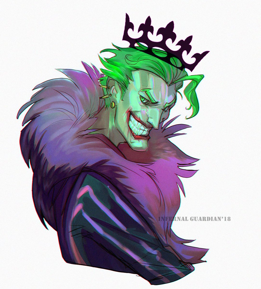 XenoGuardian's tweet photo. #Batman #Joker #PrinceOfGotham #MyArt 

👑 
Зарисовочка с принцем Готэма. :"> https://t.co/yRzdxvkO0M