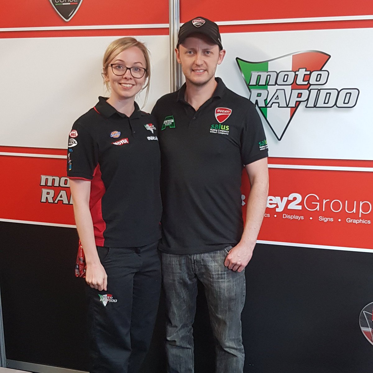 _FULL__THROTTLE's tweet photo. Third place for @Sammo27 today in the Ducati Tri Options race today! Amazing result!! #Ducati #OultonBSB #bsb https://t.co/B1YskUZ6mA