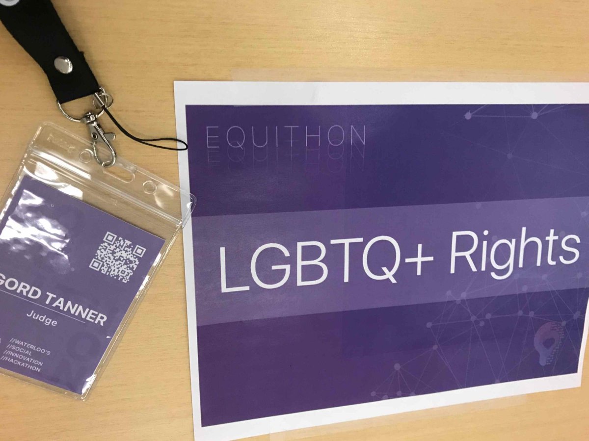 MakingSpaceTech's tweet photo. Watching the final presentations at #equithon2018 - Looking forward to seeing the #LGBTQ+ Rights project idea deliberated on by our very own @gordtanner! https://t.co/3DcSS7A7l3