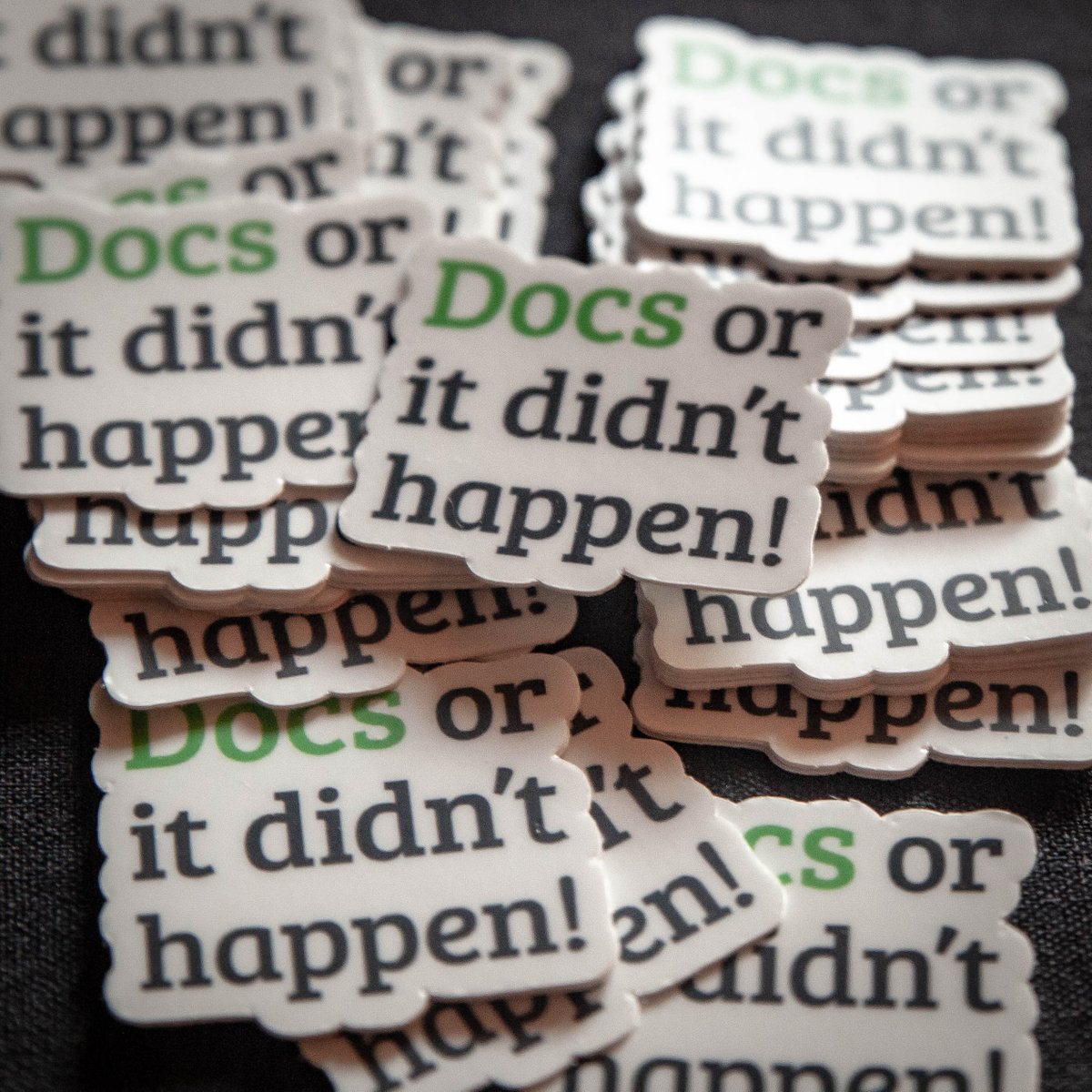 Write the Docs tweet media