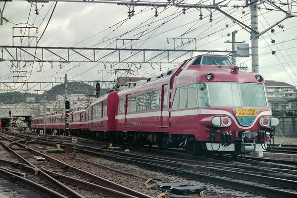 懐かしのシリーズ 名鉄7000系 【団体】 パノラマカー白帯8連犬山への