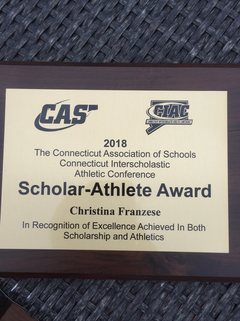 Bethelsoftball1's tweet photo. Congratulations, Christina! Hard work and dedication pays off https://t.co/giwvgpz0LK