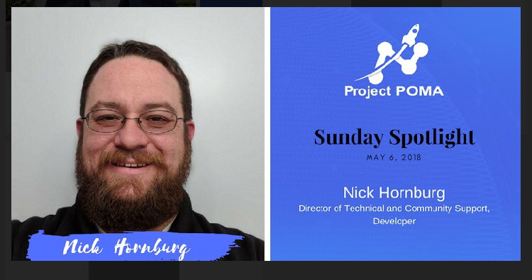 This weekend’s Spotlight is our Director of Technical and Community Support, <a href="/ARandomNeeco/">Neeco</a>. He’s experienced in Software Development as Senior Team Lead. His vast knowledge and expertise will add tremendous value to the team. Come say hello on telegram t.me/POMACommunity