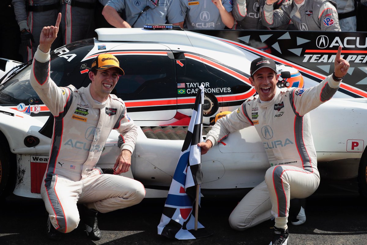 continentaltire's tweet photo. Your overall @Mid_Ohio winners @Team_Penske @Acura @h3lio @RickyTaylorRace #IMSAatMO https://t.co/FVwd7KIzkc