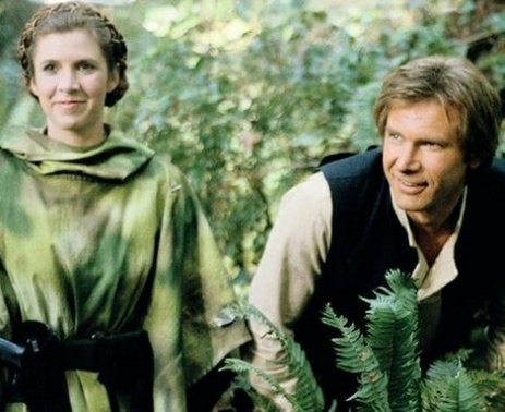 Love in a galaxy far, far away.........