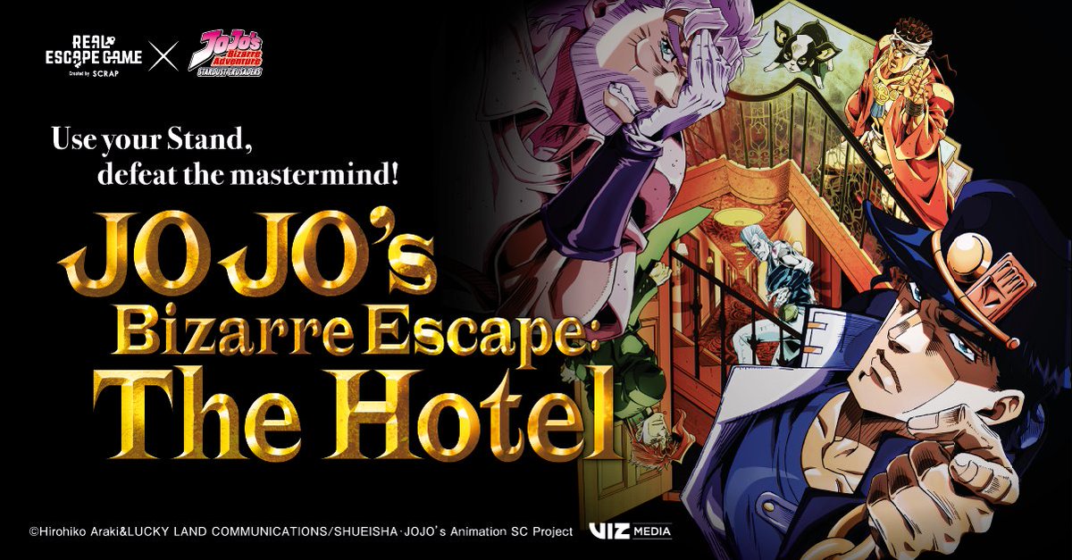 Anime Expo On Twitter Tickets For Jojobizarreescape Go On Sale To