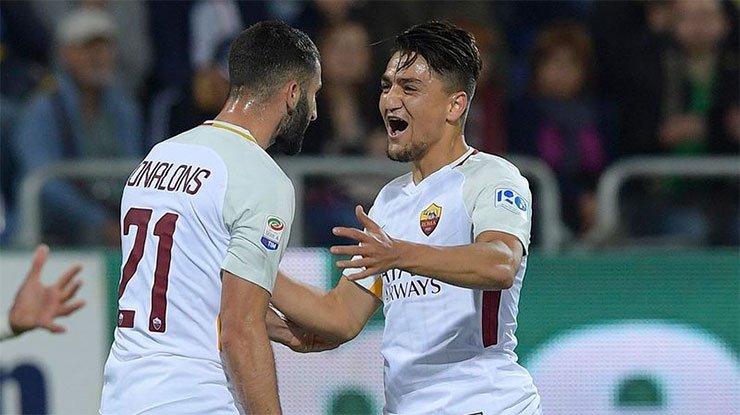 fanatikcomtr's tweet photo. Cengiz Ünder attı, Roma kazandı https://t.co/UxCSY685X9 https://t.co/4AAjuBFGXA