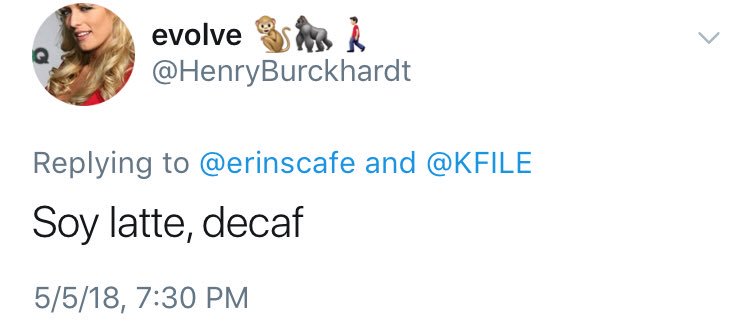 Henry,,,,this cafe doesn’t serve decaf
