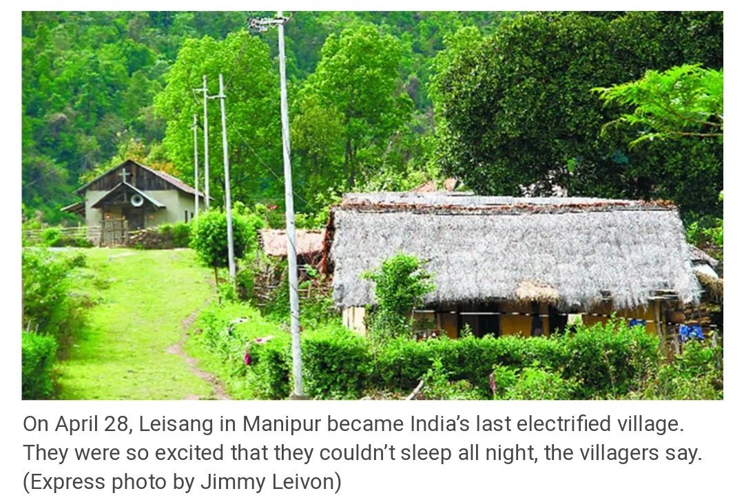 Rg03Goel's tweet photo. In India’s last electrified village: ‘Around 5-6 pm, bulb came on… That night, not one of us slept…’ https://t.co/LiTRgqdVCp
#ChangingFaceofIndia https://t.co/W9uCQ7LJP5