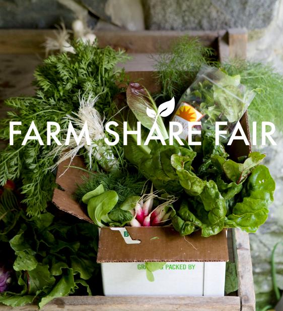 Join us at the Farm Share Fair on THURSDAY, MAY 10th at the Armory on Highland in Somerville. 5:30-8:30. It's FREE.  Come get fresh, local products! Sign up HERE: bit.ly/2In5z6a