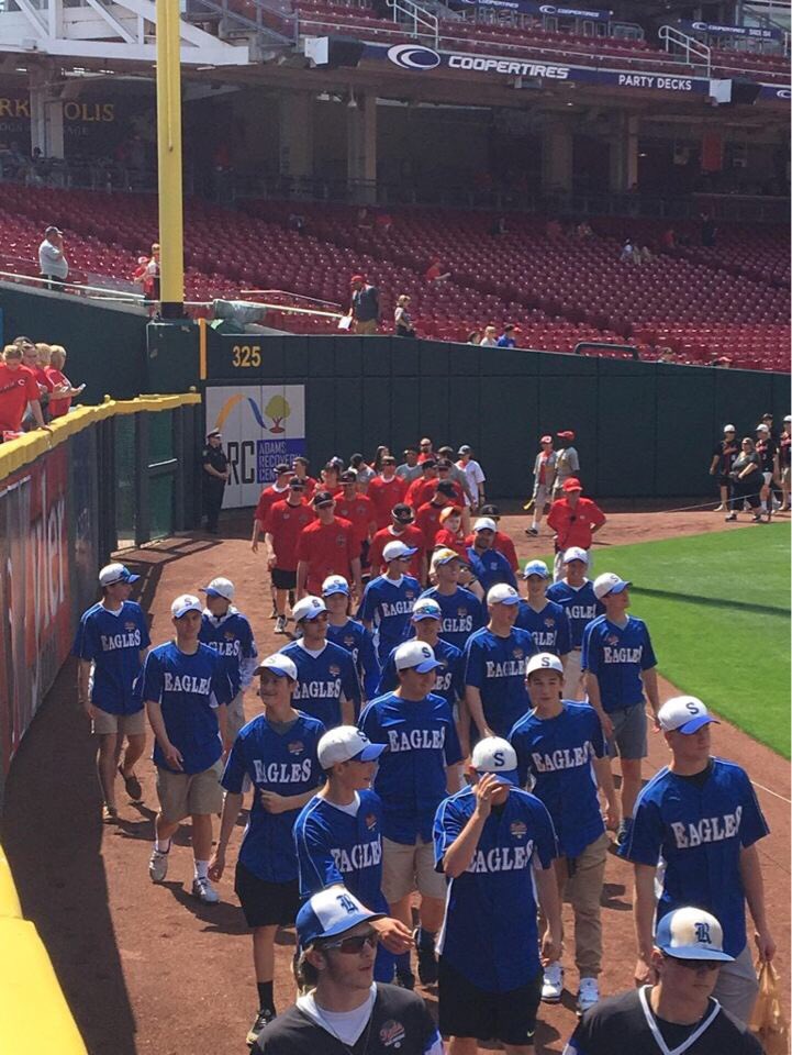 Our <a href="/ScottBaseball/">Scott HS Baseball</a> Eagles <a href="/redshsshowcase/">Reds HS Showcase</a> GABP experience!!