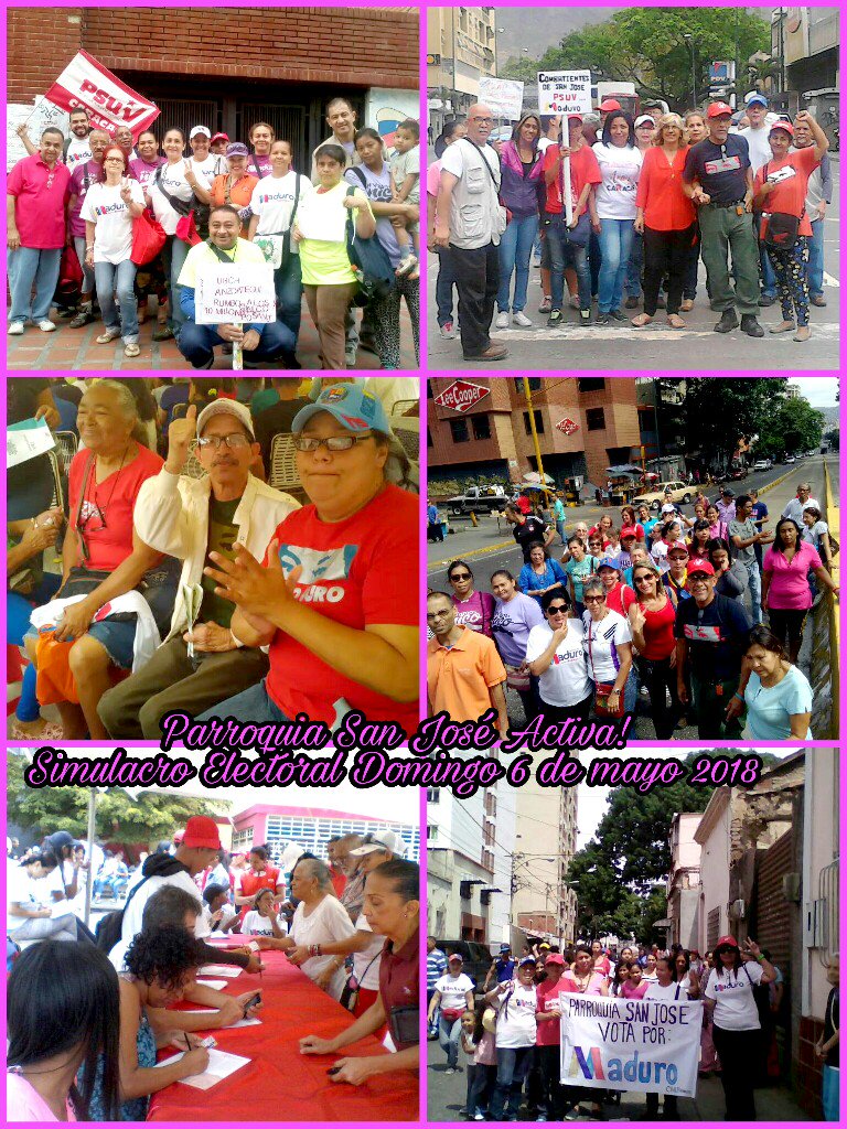 PanoramaClap's tweet photo. Parroquia San José maquinaria 4x4 tod@s activos!
Vamos al simulacro electoral! https://t.co/5ZBQ8gSfY8