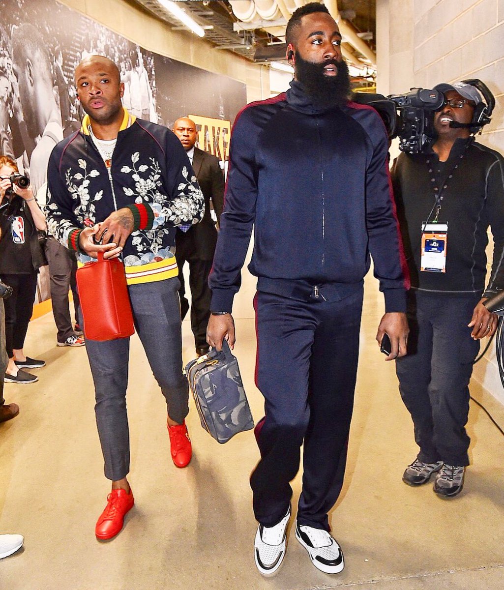 Darren Rovell on X: Didn't see that whole “showing up to the game carrying  a high end toiletry bag” trend coming. The Tom Ford one that Harden brought  today retails for $1,850.