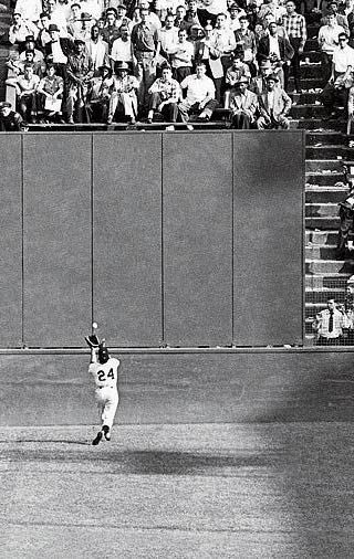 Happy 87th birthday, Willie Mays.  