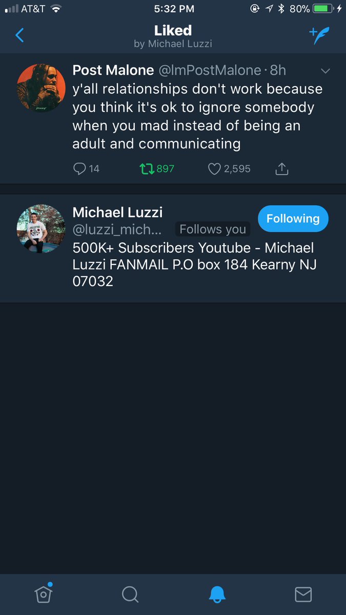 hayleejjohnson's tweet photo. FREAKING OUT !! Love your VIDEOS @luzzi_michael #luzzisquad for life!!! https://t.co/mLURd6V7PC