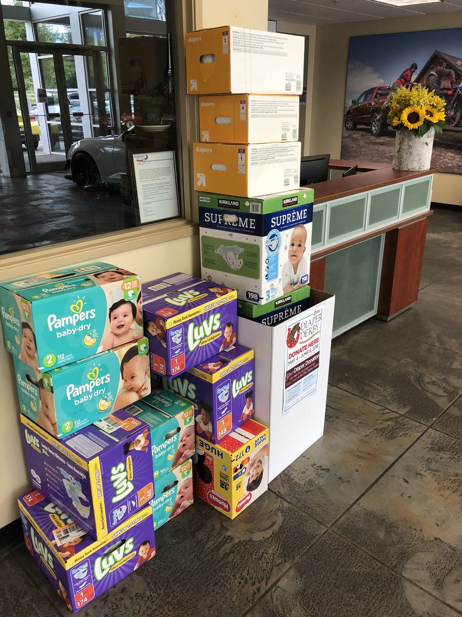 TheAndrewWight's tweet photo. It’s #diaperderby time of year again. Come support @BabyCorner @evergreenchevy https://t.co/xKtTM0wEgt