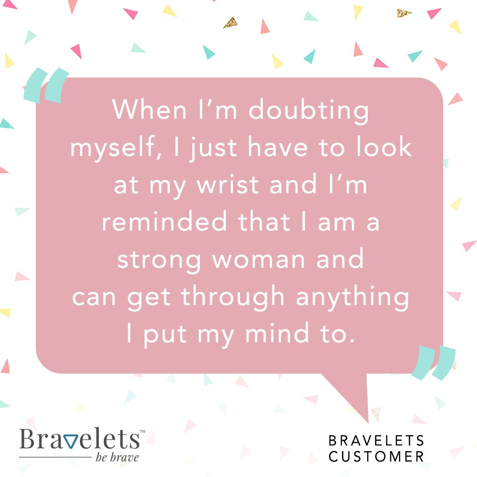 Bravelets's tweet image. Bravelets are the perfect reminder to stay strong during hard times.