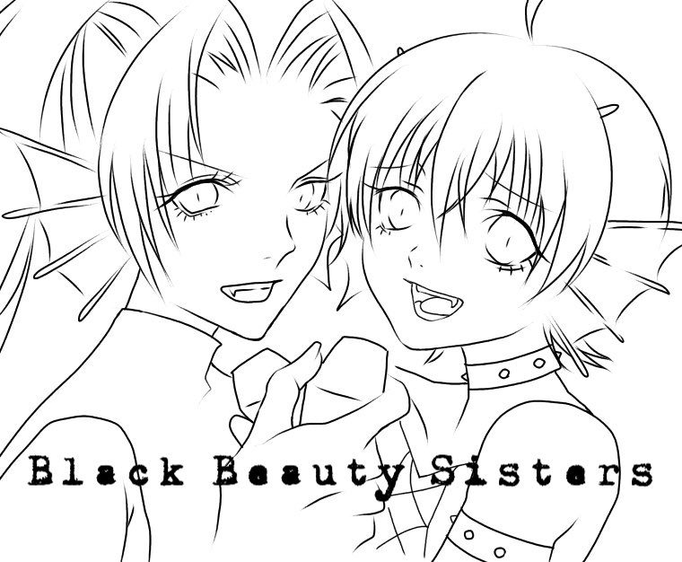 絵柄寄せて描いてみた。ぴちぴちピッチの百合姉妹😈 