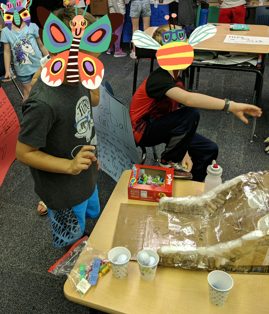 rwhite213's tweet photo. 3rd grade classes did a
Force and Motion Carnival for their K buddies. #bestyearyet #teachLES @Mrs_DanielsLES @LeopardsLES https://t.co/pR0qB4ydIG