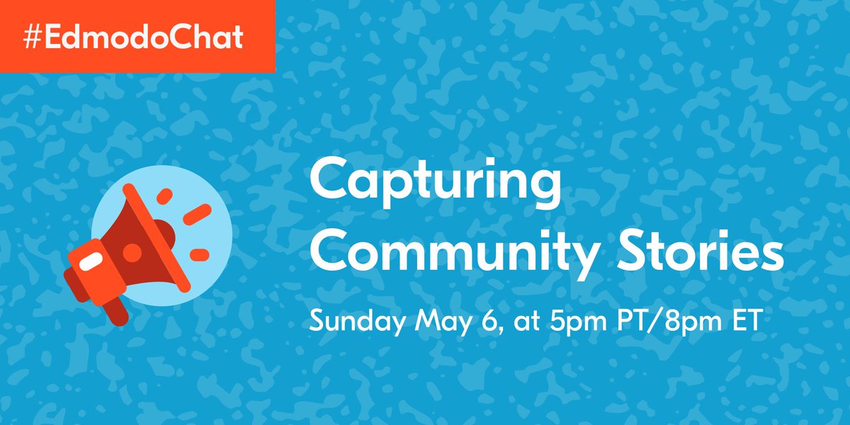 CarissaKopecky's tweet image. Join us! In a little less than an hour, we&apos;ll be chatting here on Twitter about community stories with friends from @Buncee! Jump into the #Edmodochat conversations and grow your PLN! #edchat #bunceechat #edtech